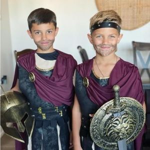 Kids Spartan Warrior/Gladiator costume